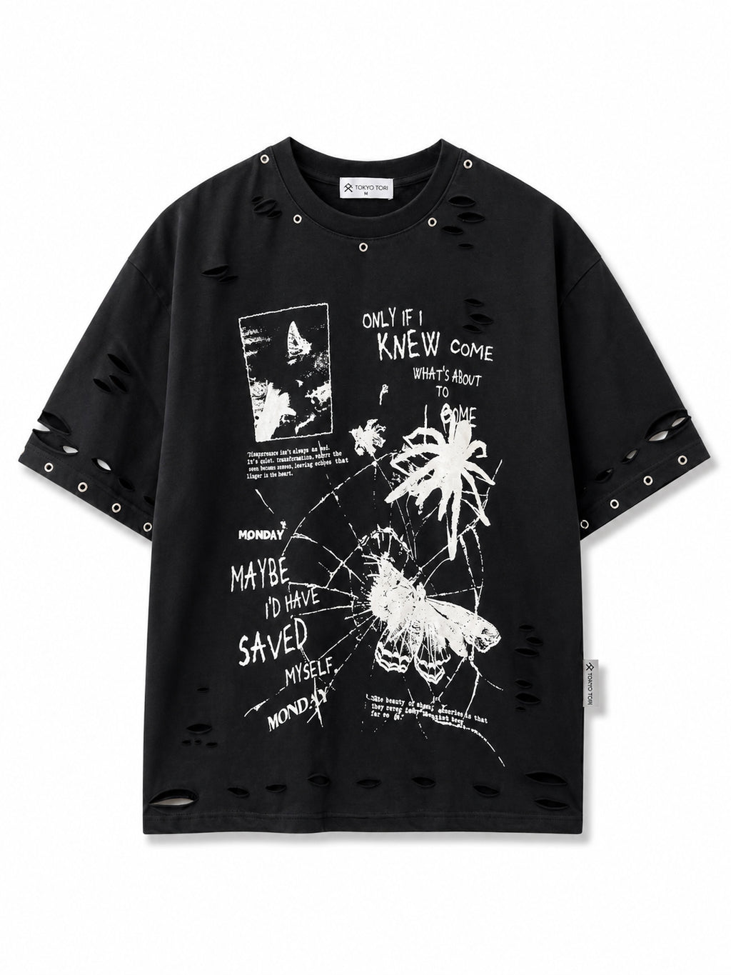 Shadow T-shirt: Kage Black