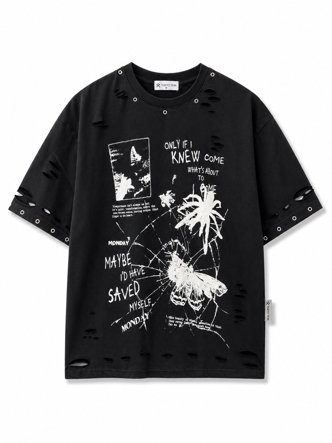 Shadow T-shirt: Kage Black