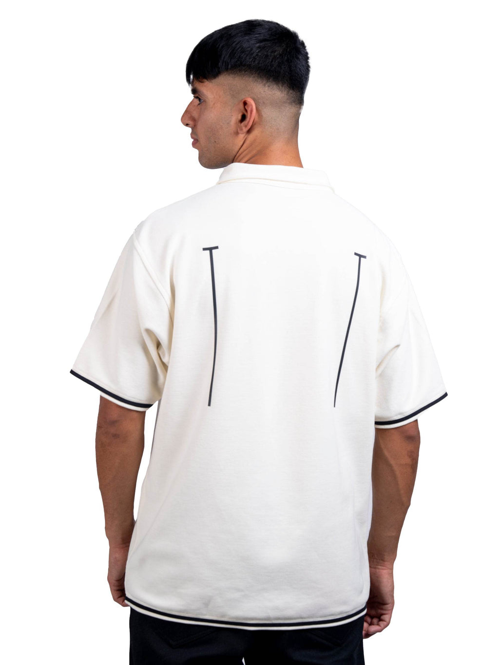 Cream Polo Tee - ProjektStreet®