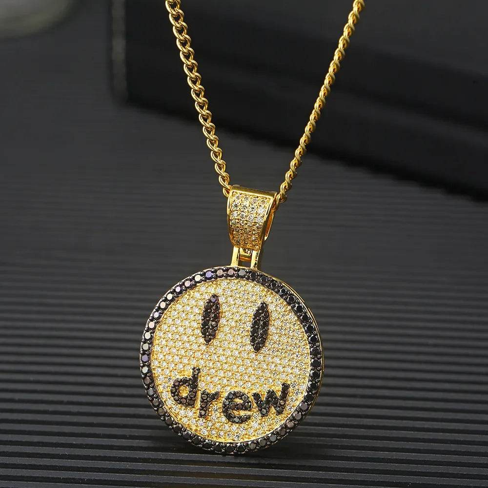 Drew Pendant - Gold & Black - ProjektStreet®