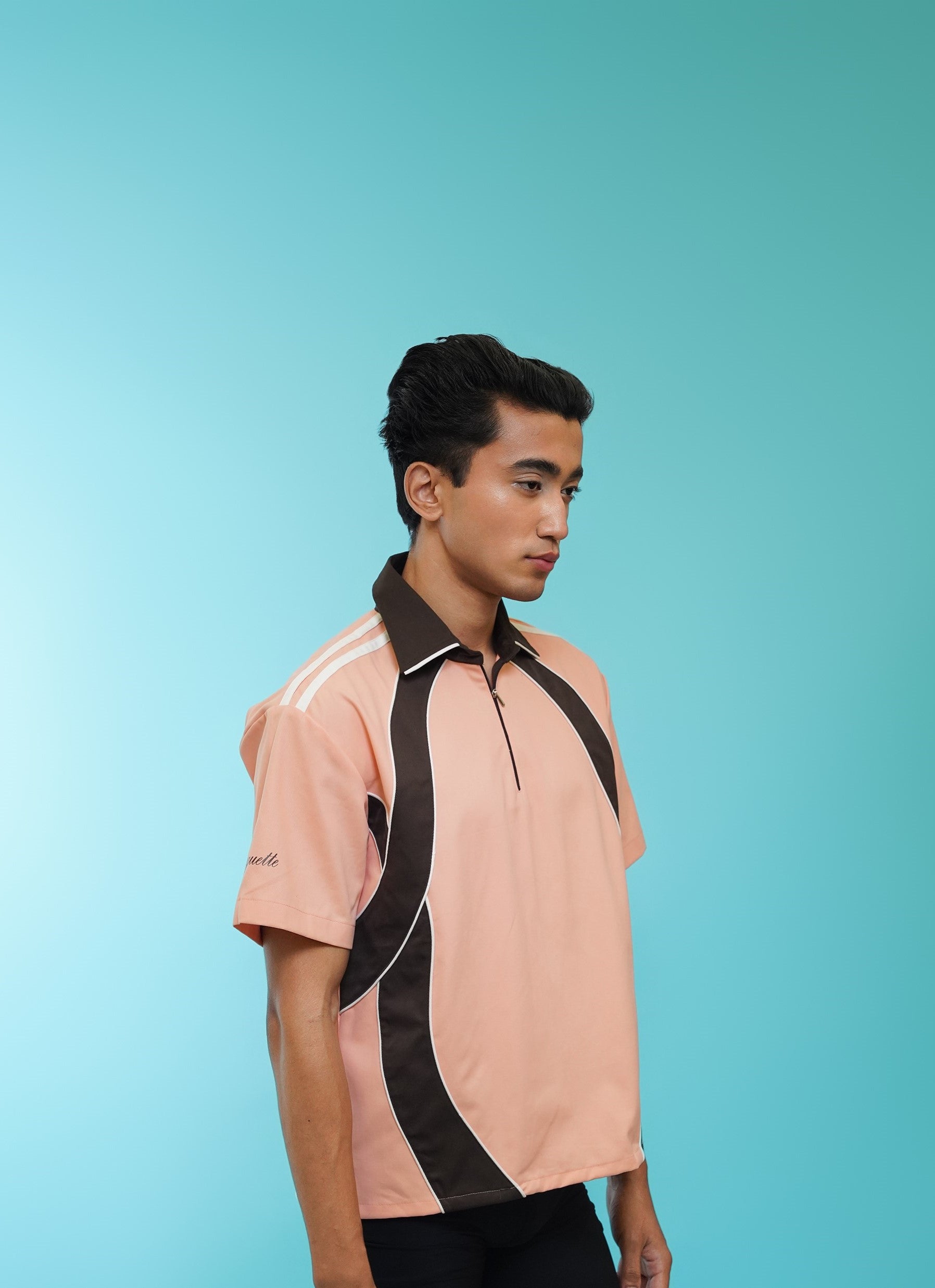 Pitch Polo Zip Tee