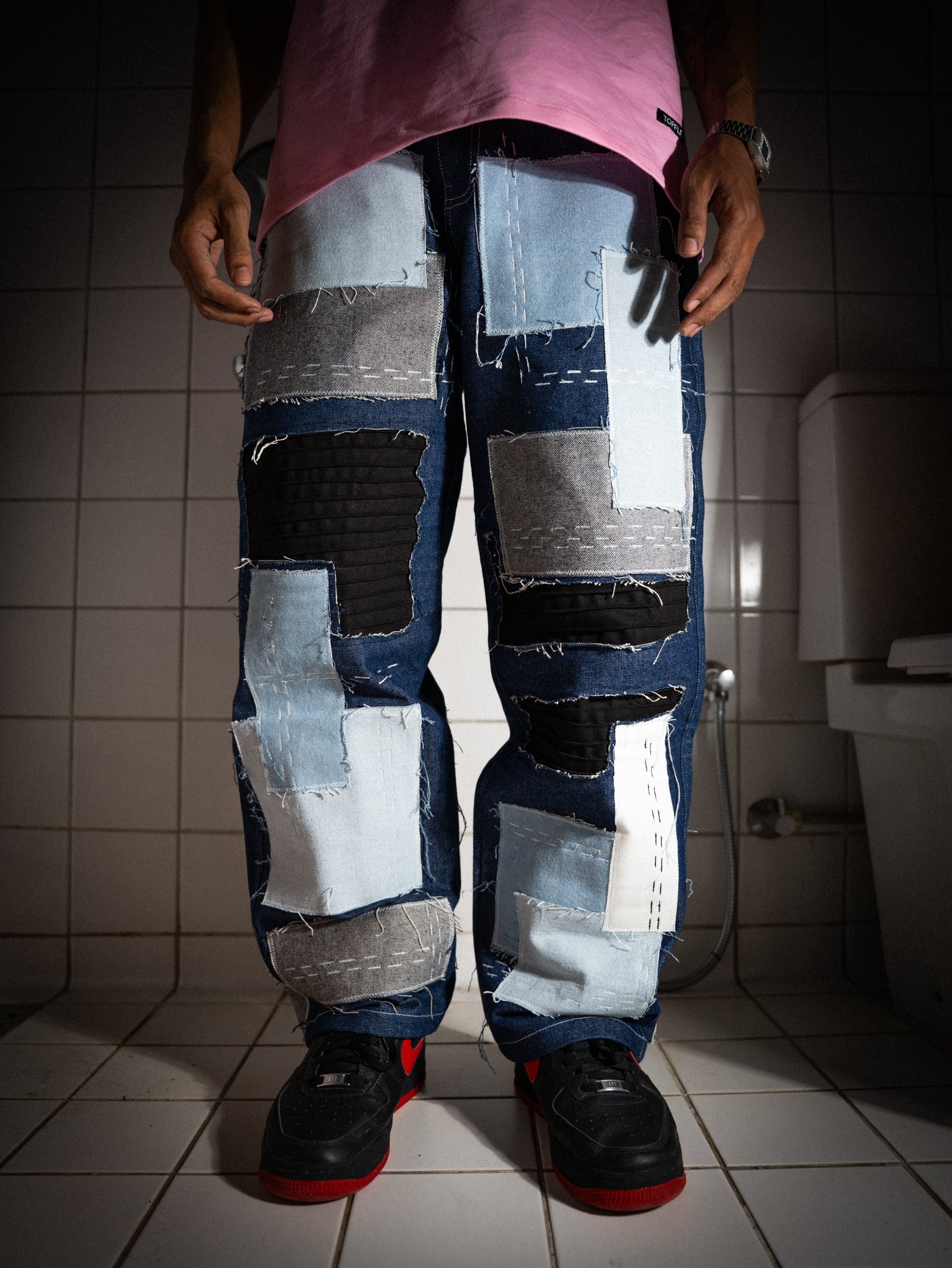 Sashiko Boro Jeans