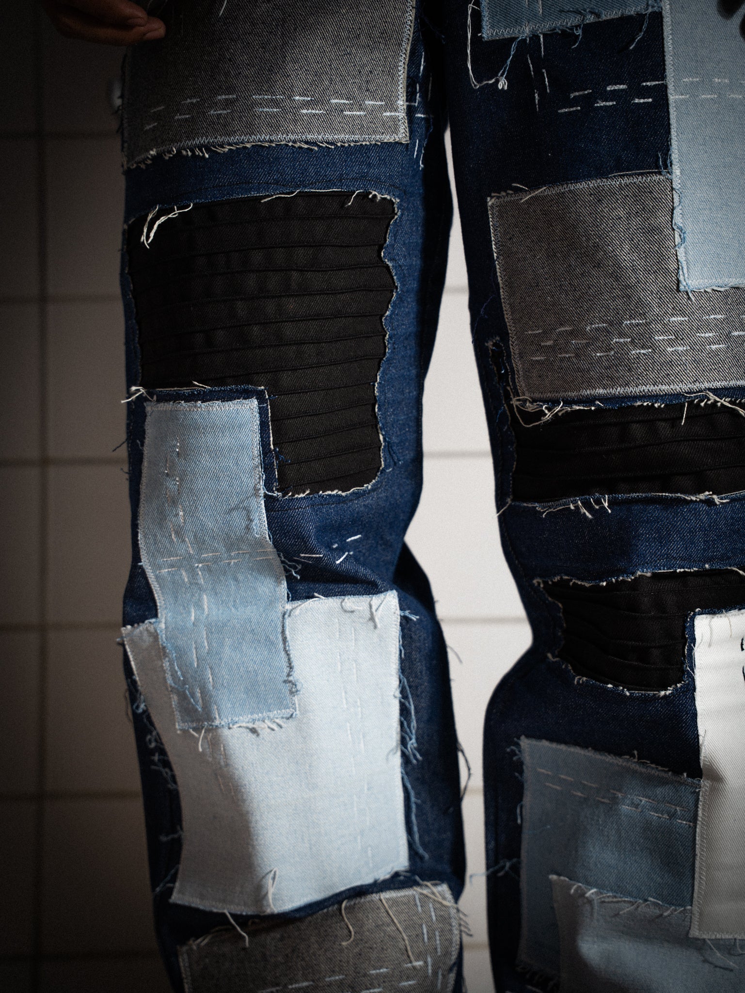 Sashiko Boro Jeans