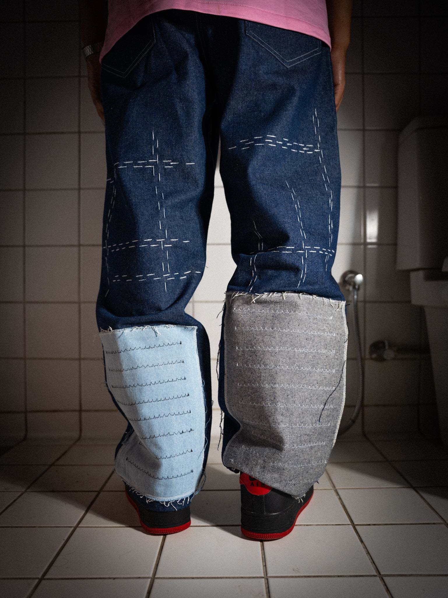 Sashiko Boro Jeans
