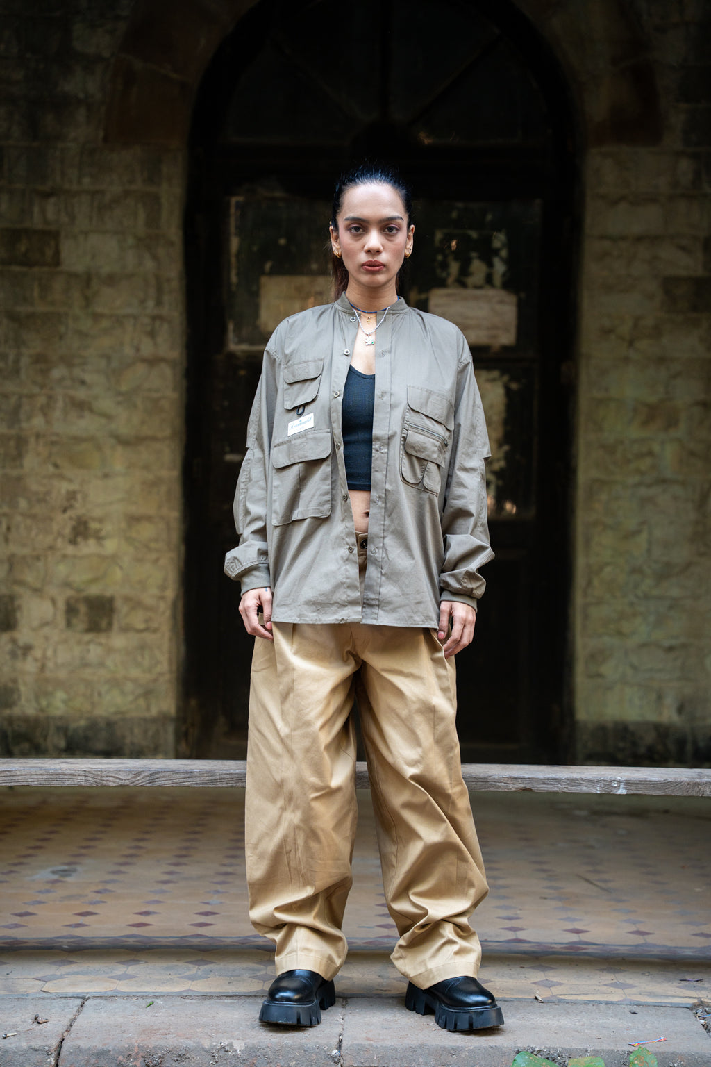 Utility Bomber Shirt- Unisex