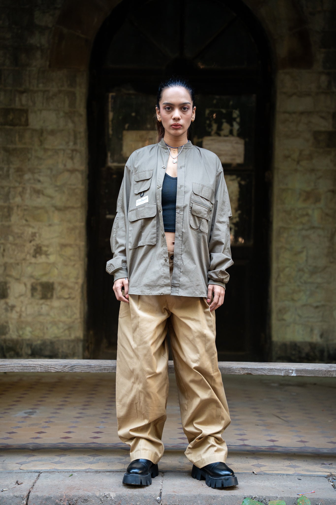 Utility Bomber Shirt- Unisex