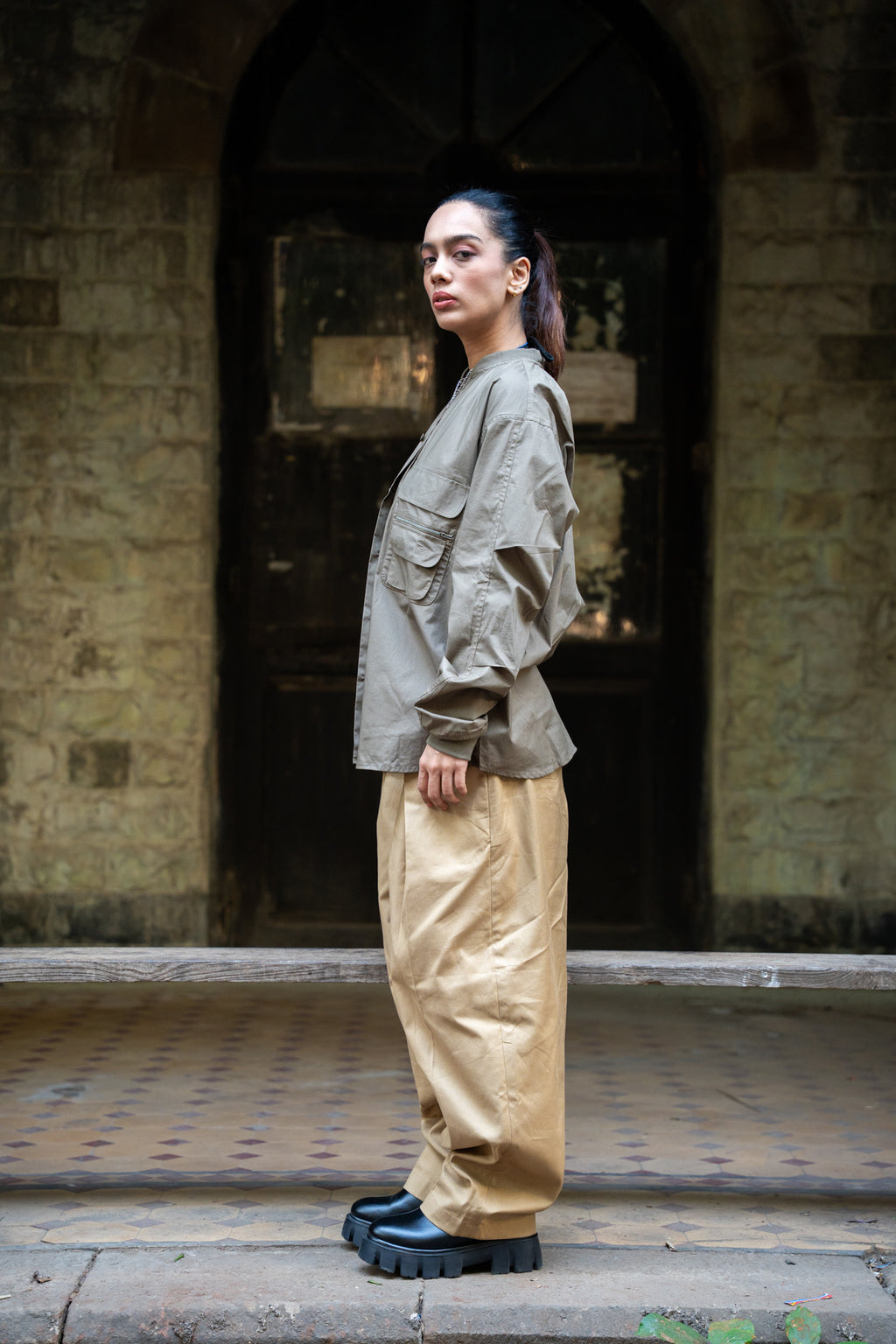 Utility Bomber Shirt- Unisex