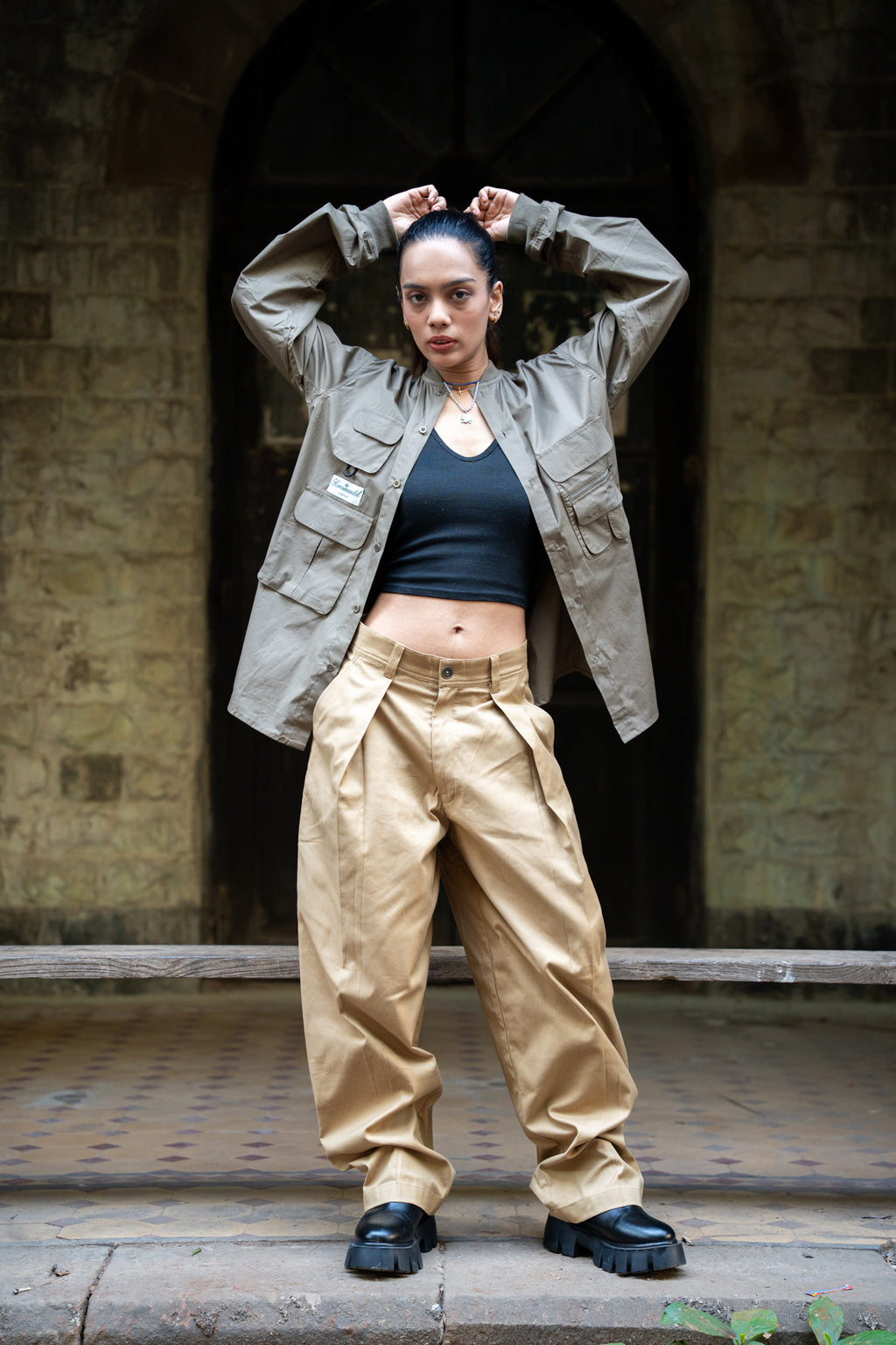 Utility Bomber Shirt- Unisex