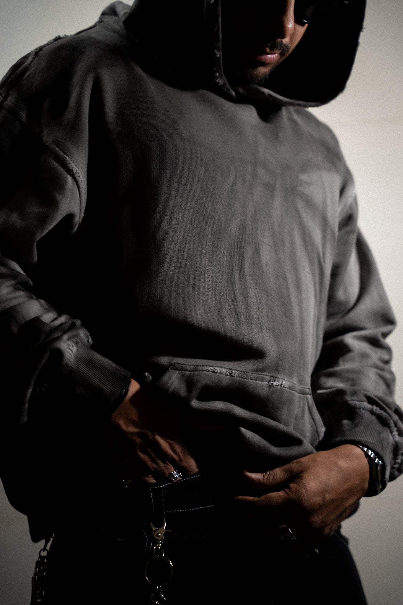 Hand Dyed Rugged Hoodie