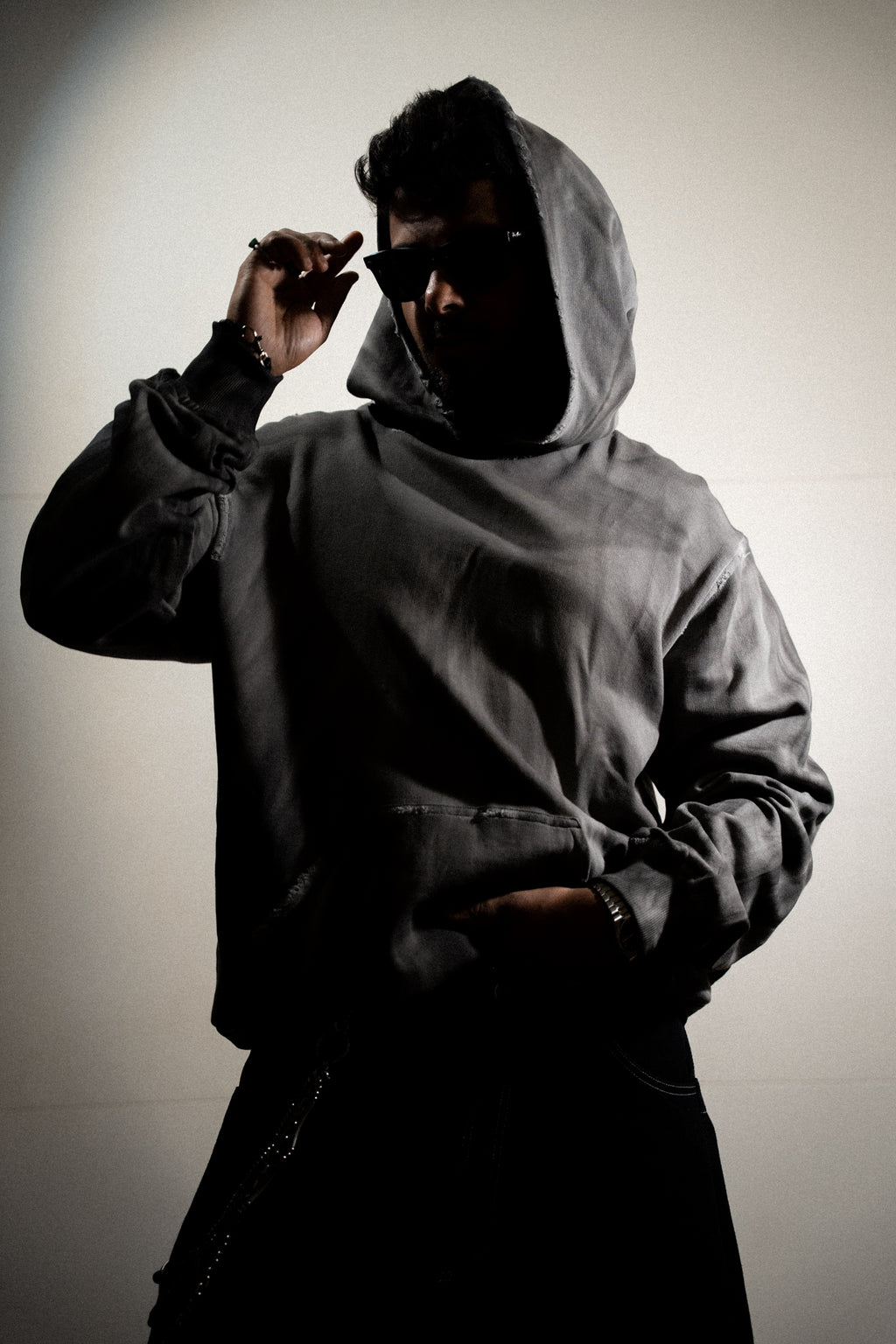 Hand Dyed Rugged Hoodie