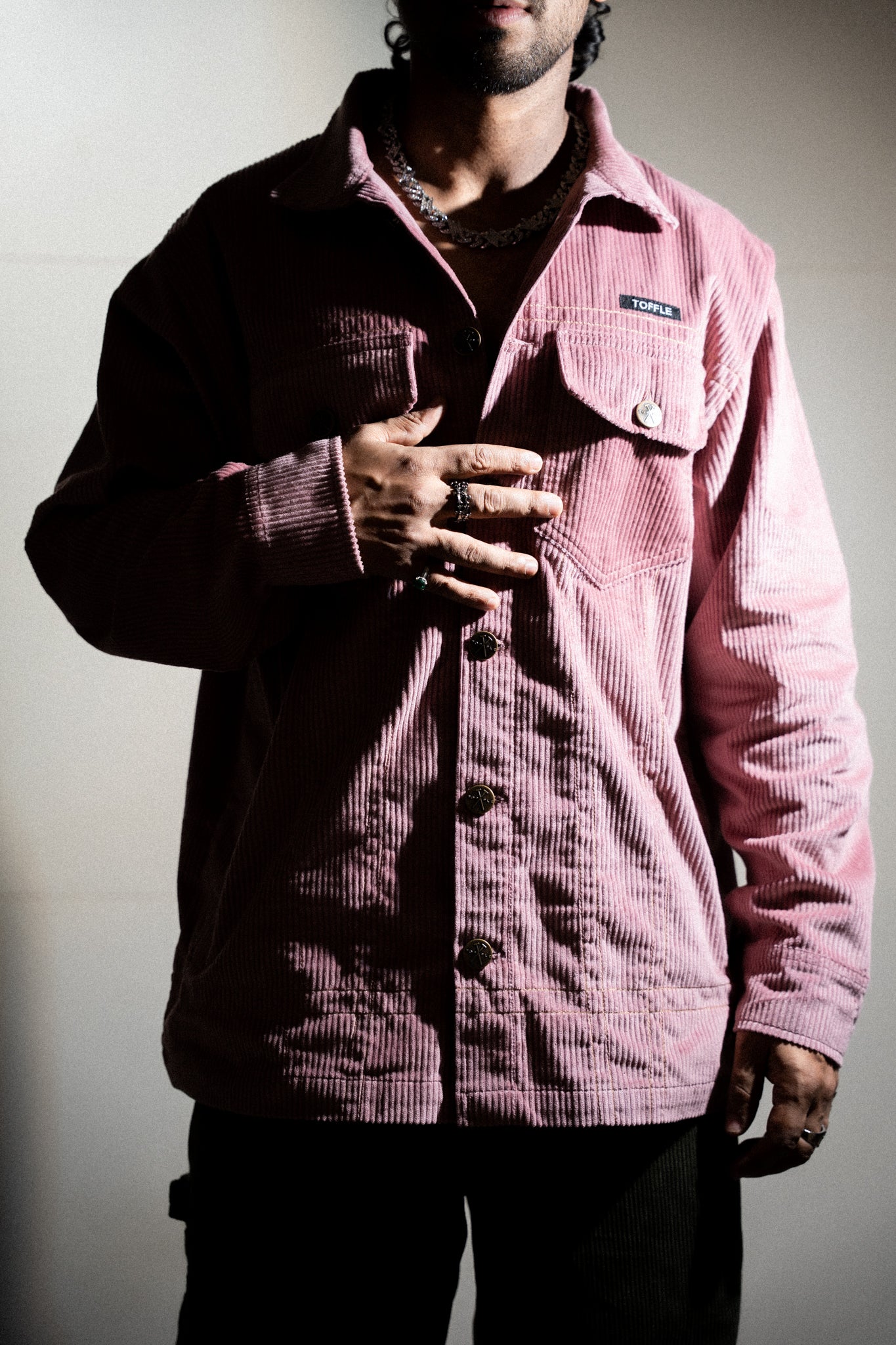 Rose Corduroy Jacket