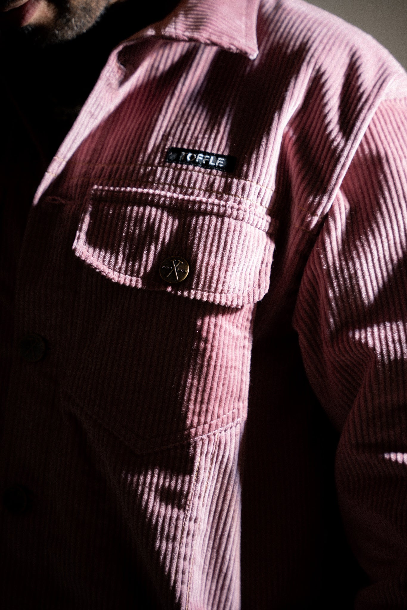 Rose Corduroy Jacket