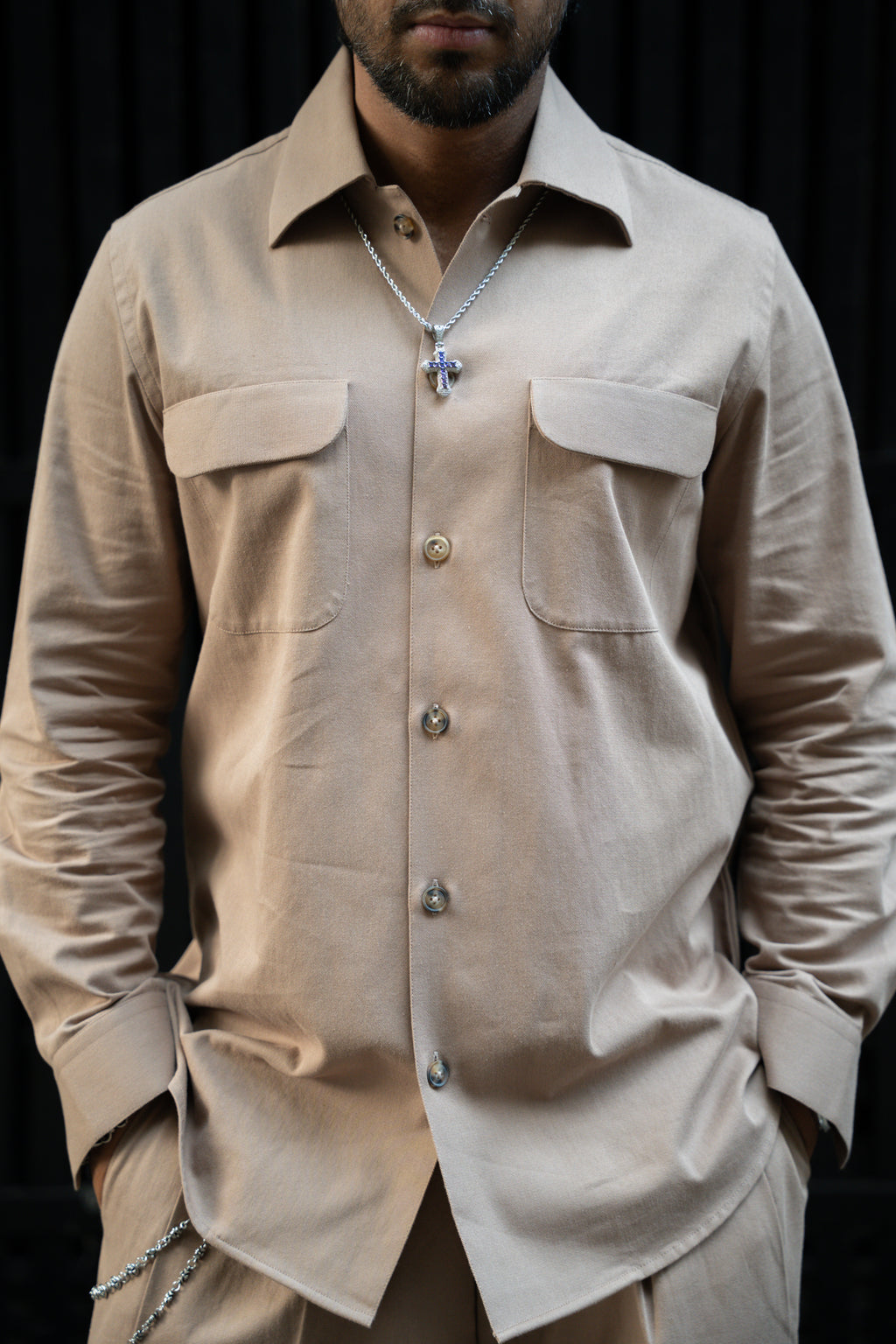 Safari Shirt Beige