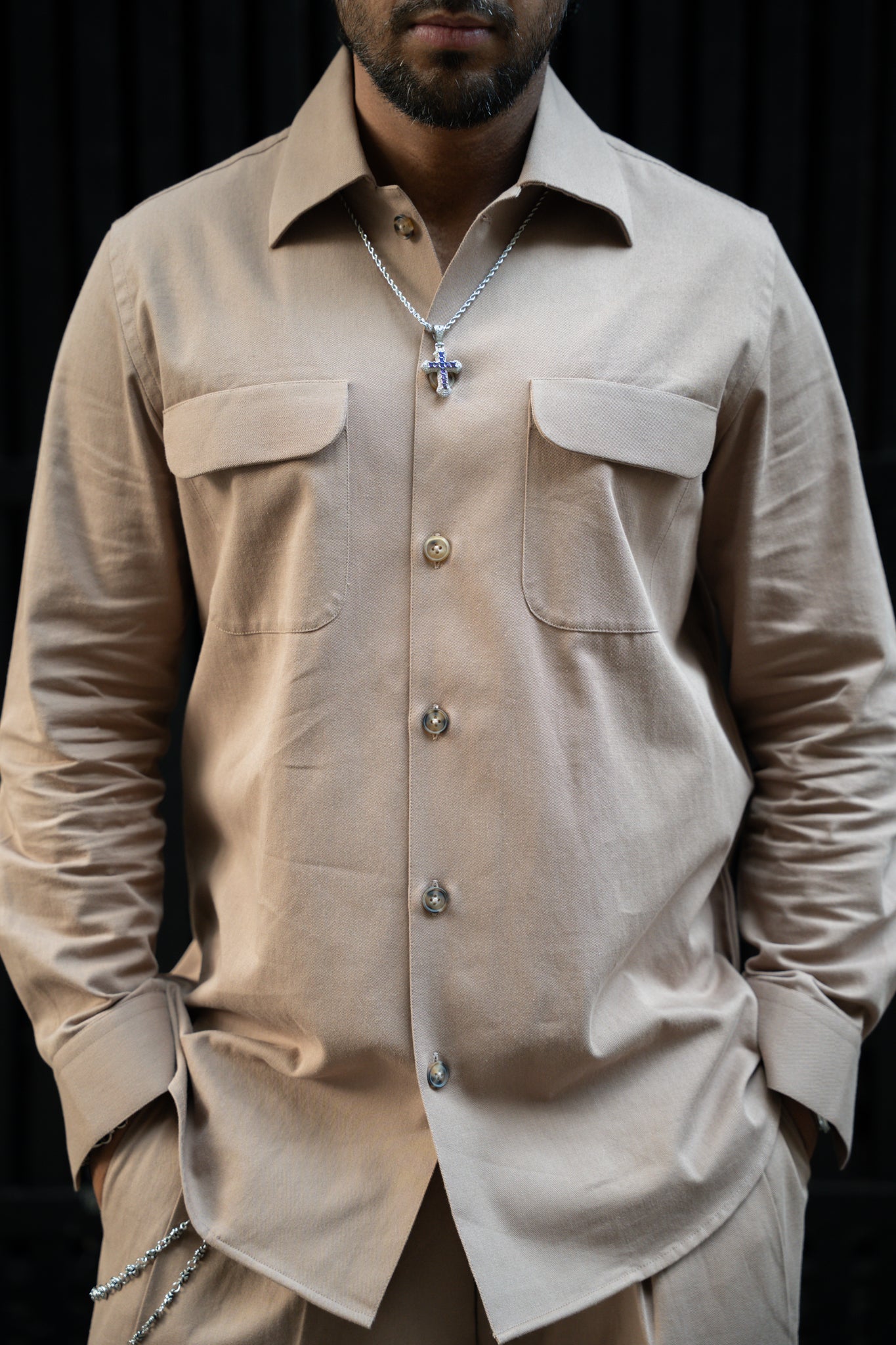 Safari Shirt Beige