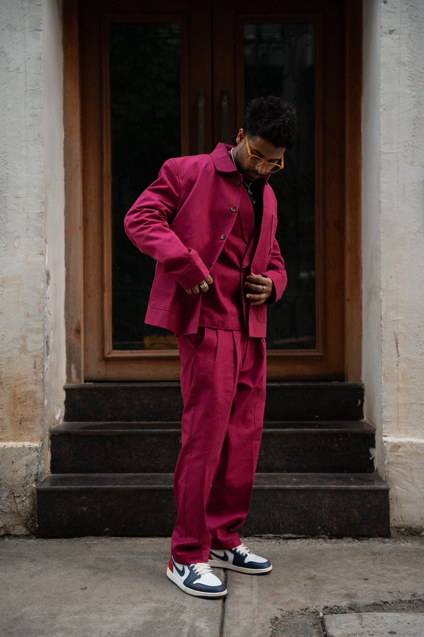 Workwear Jacket Magenta