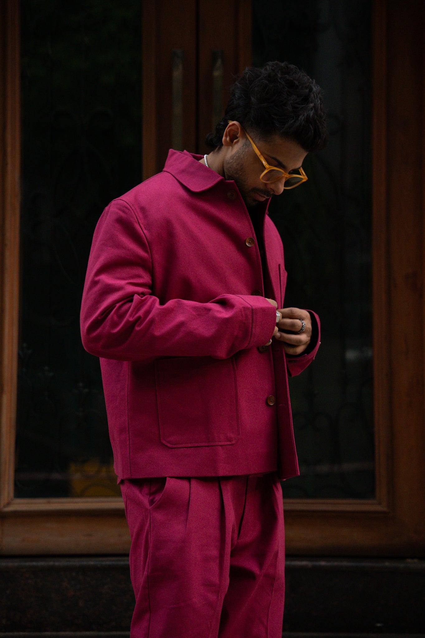 Workwear Jacket Magenta