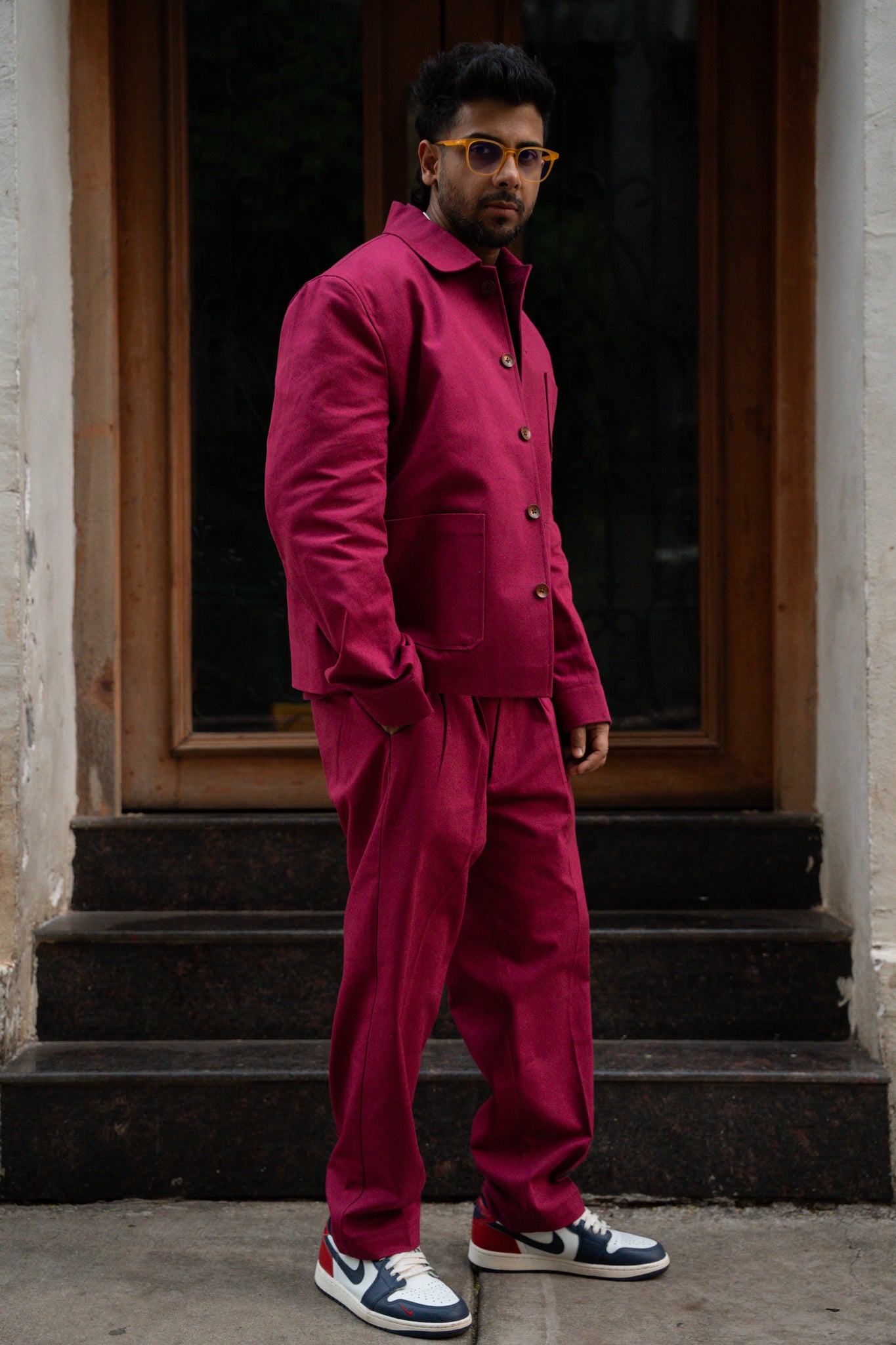 Workwear Jacket Magenta