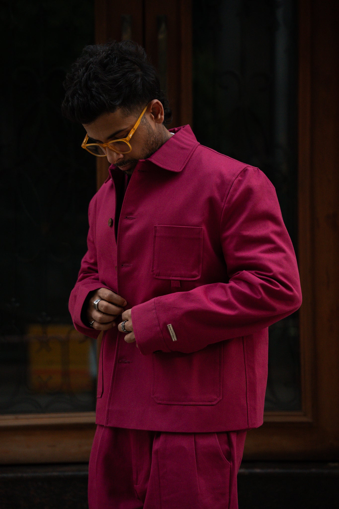 Workwear Jacket Magenta