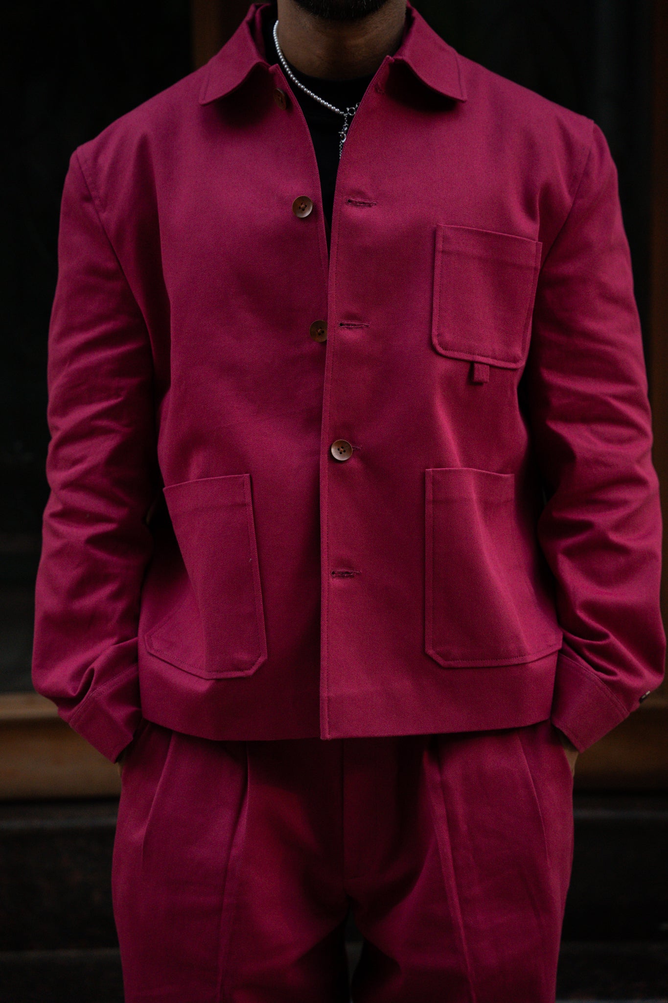 Workwear Jacket Magenta