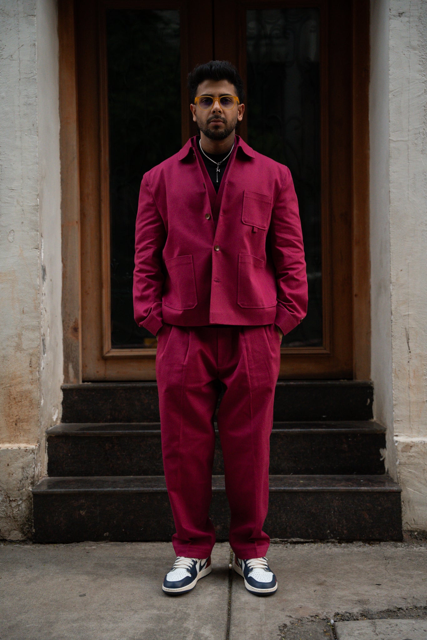 Workwear Jacket Magenta