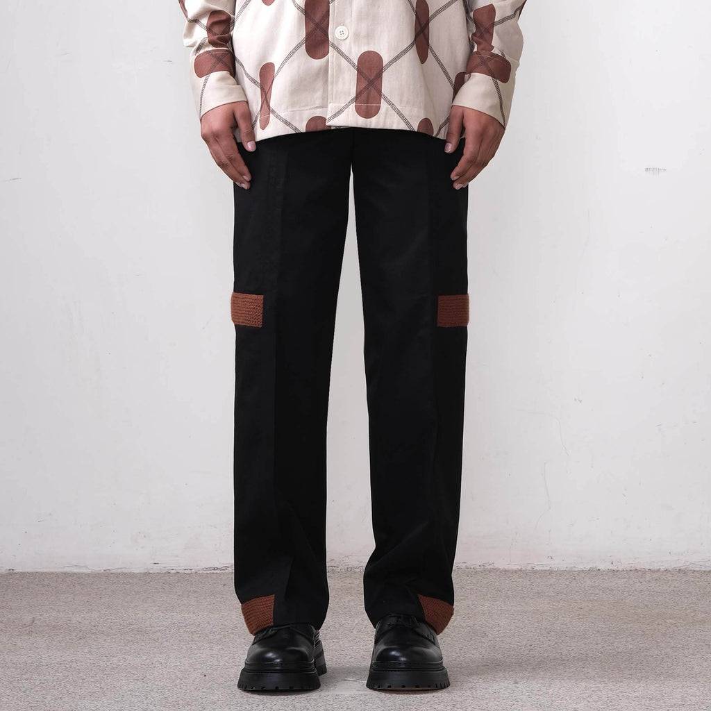 Double Applet Uniform Trousers - ProjektStreet®