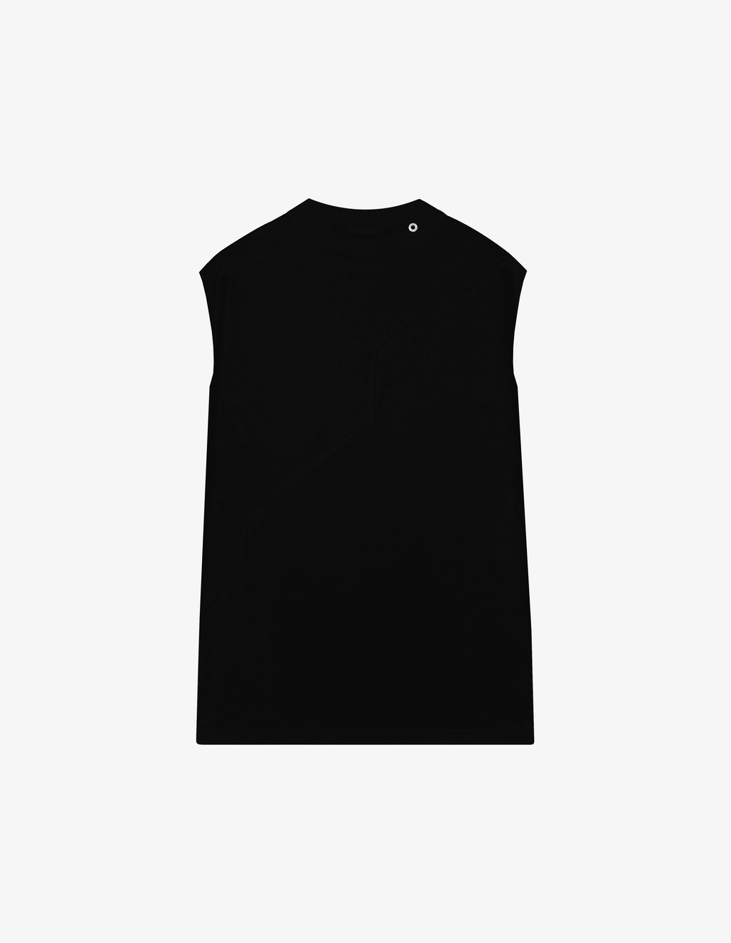 Inaugural Sleeveless T-shirt - Black - ProjektStreet®