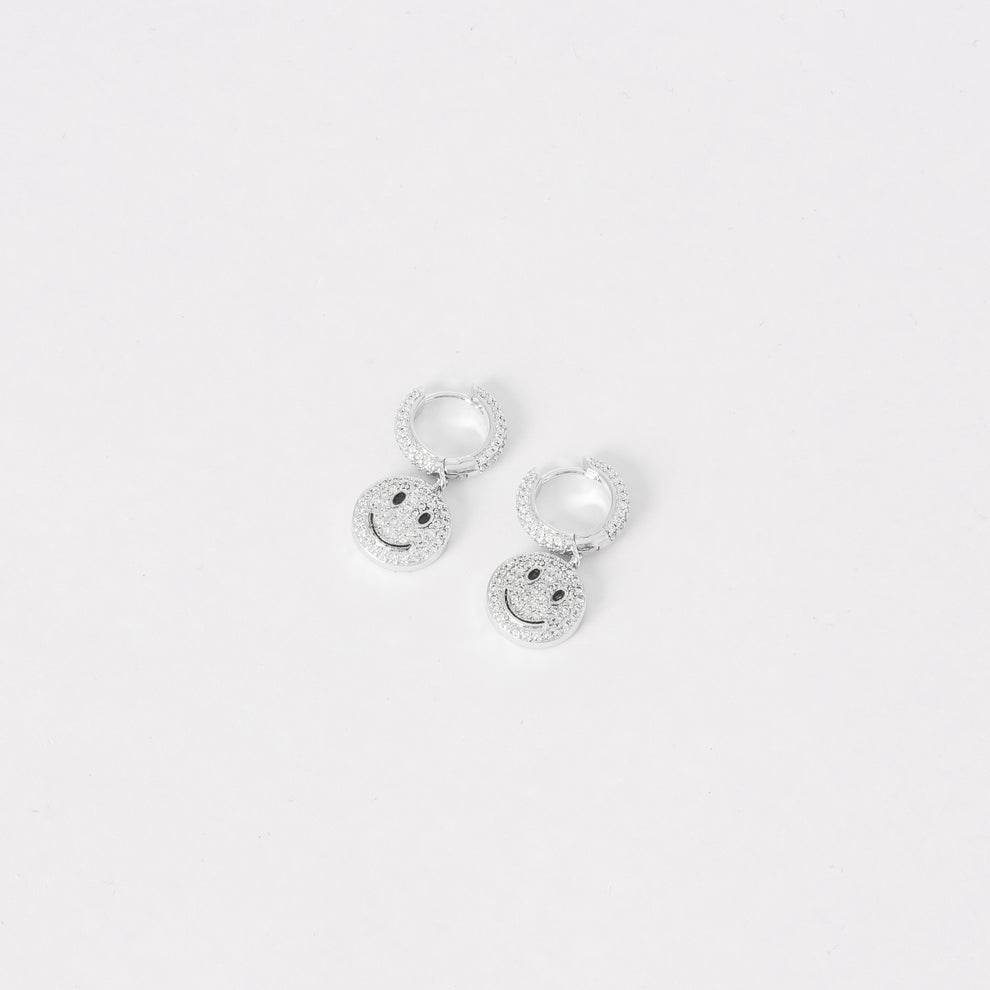 Iced Face Motif Earring - ProjektStreet®