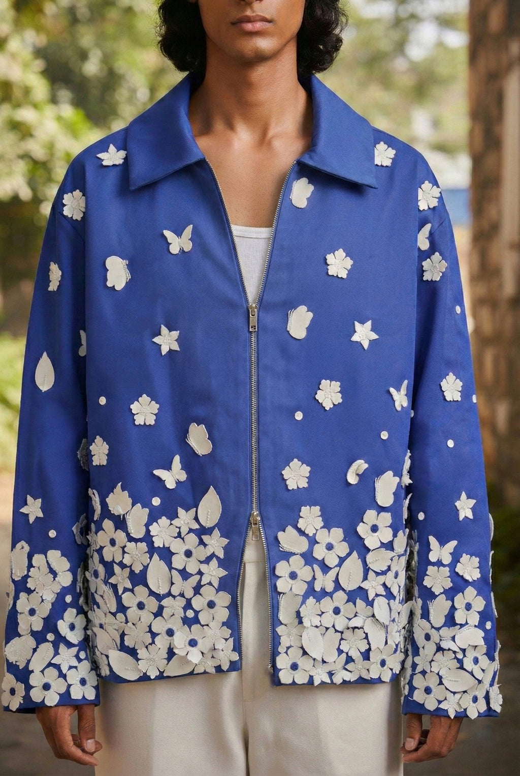Azure Bloom Jacket