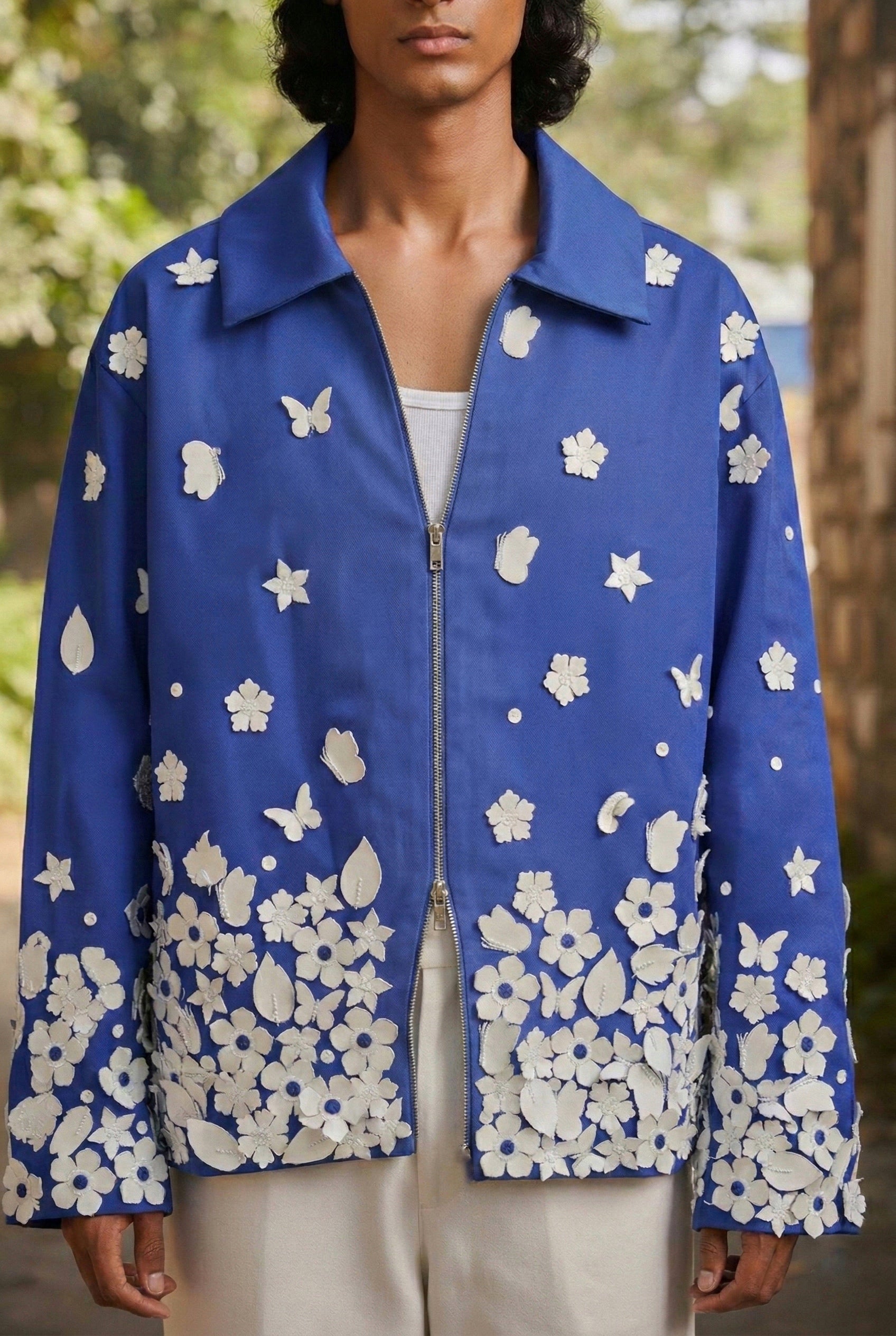 Azure Bloom Jacket