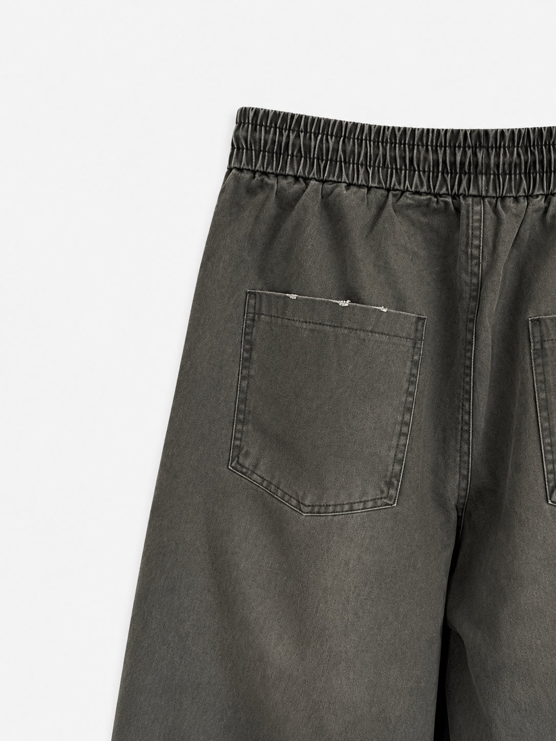 Washed Denim- Smoke Olive