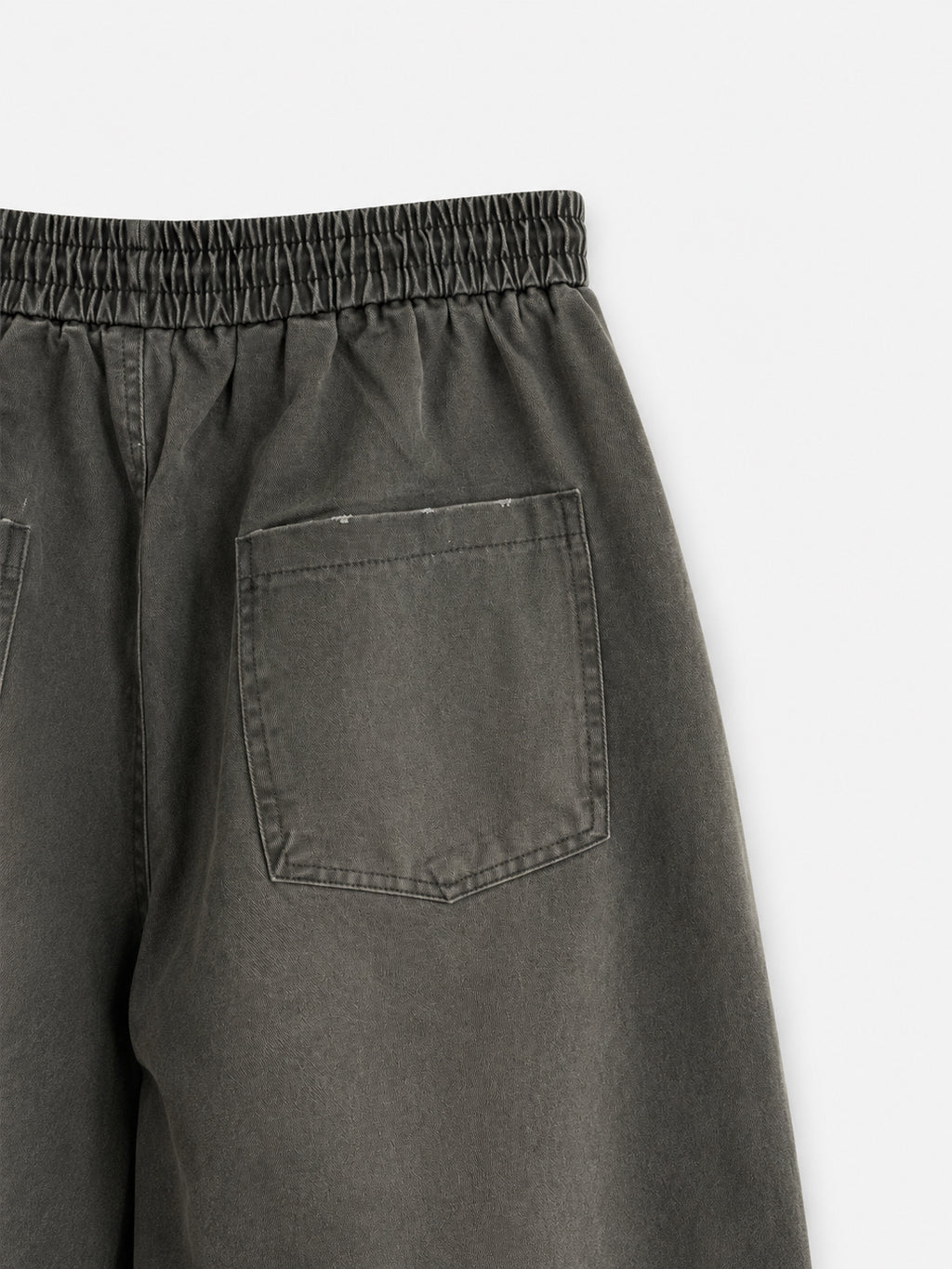Washed Denim- Smoke Olive