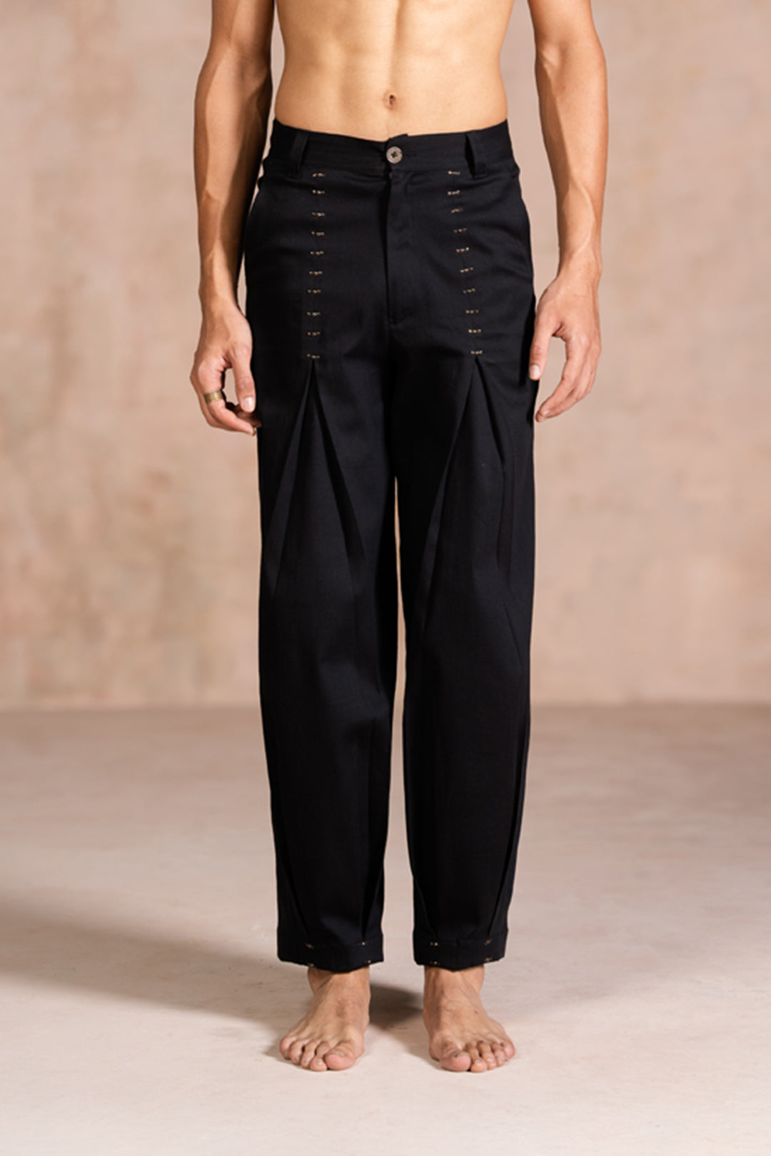Gunline Black Pants-Men