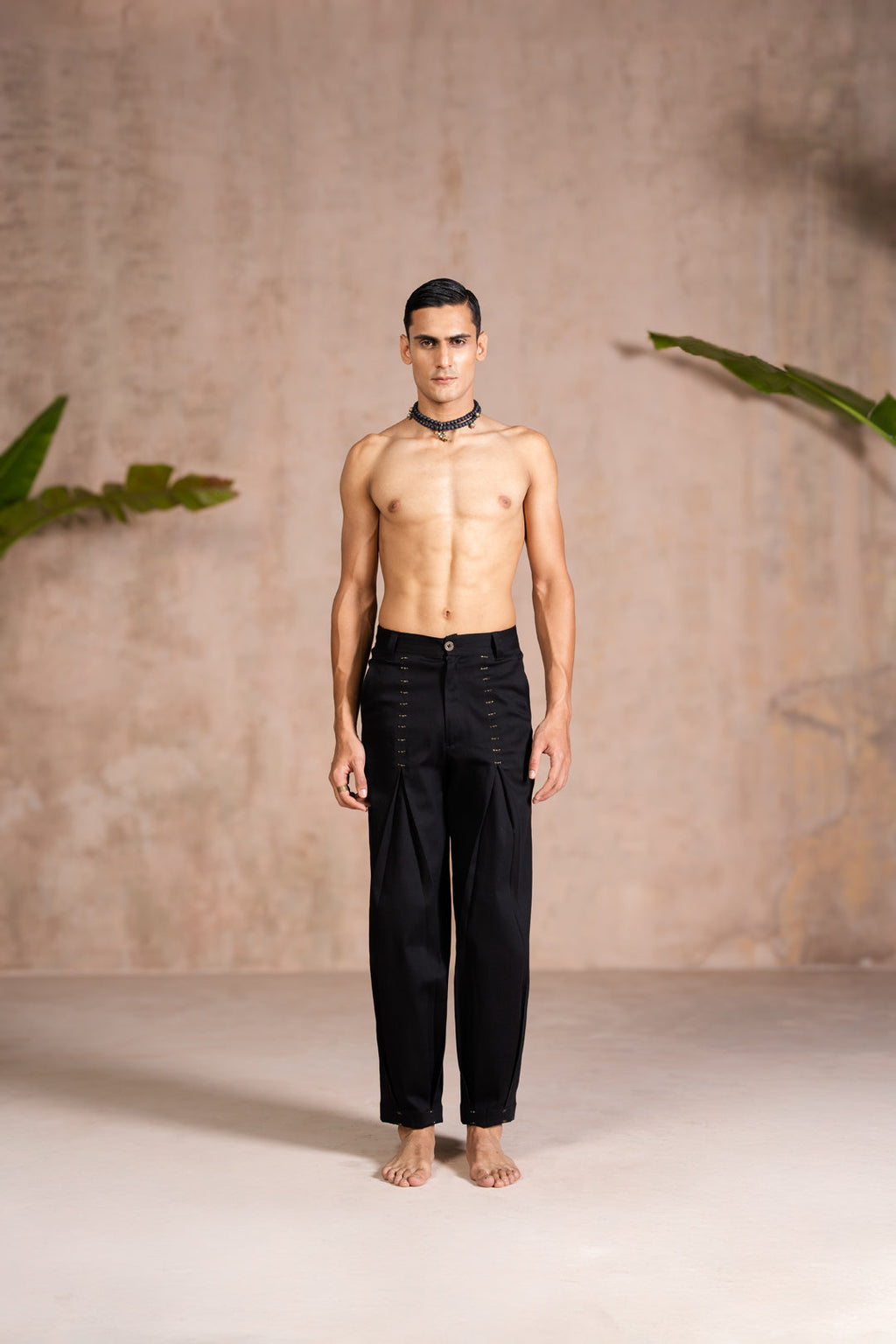 Gunline Black Pants-Men