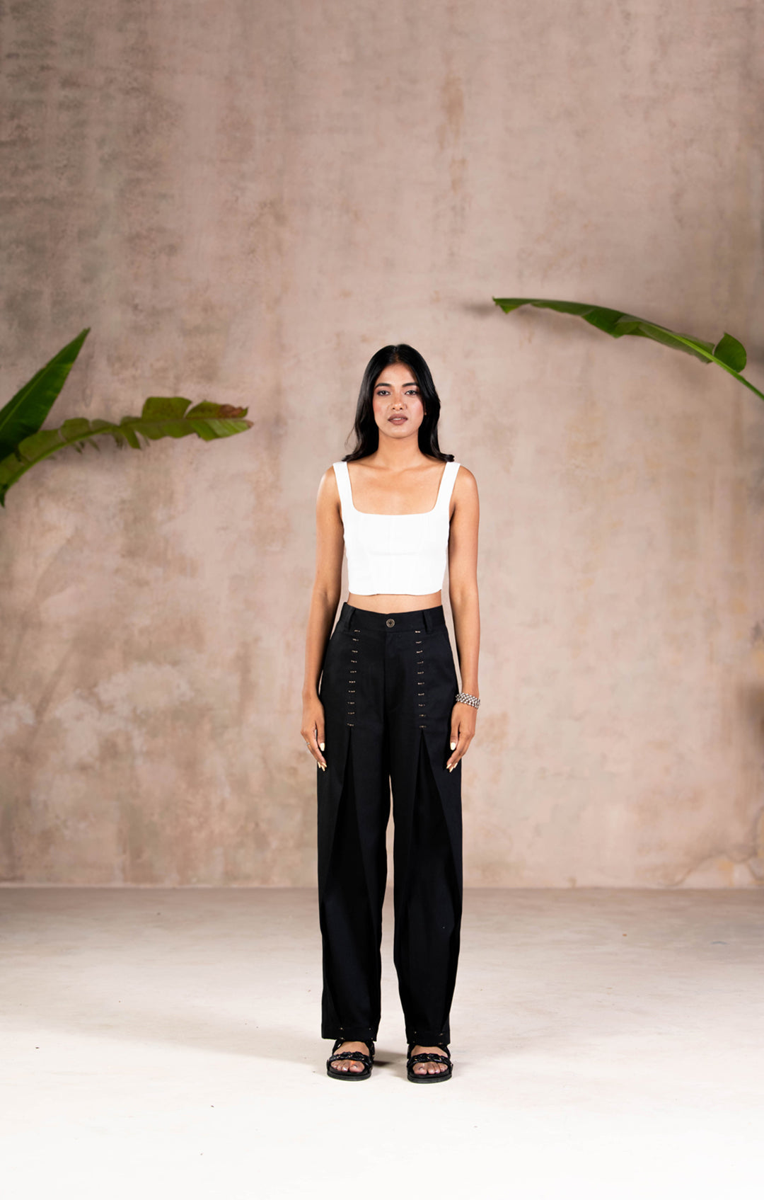 Gunline Black Pants- Women