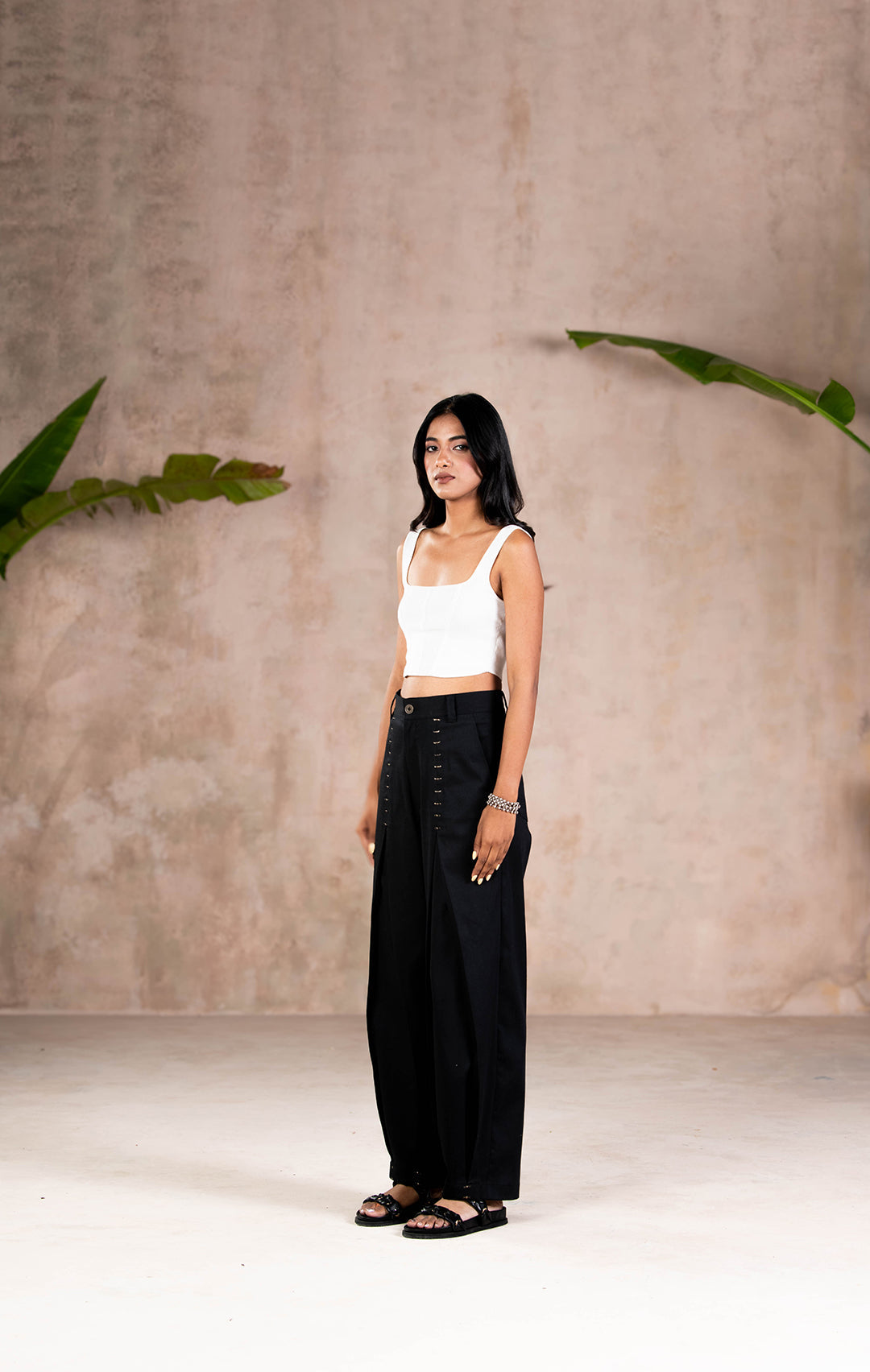 Gunline Black Pants- Women