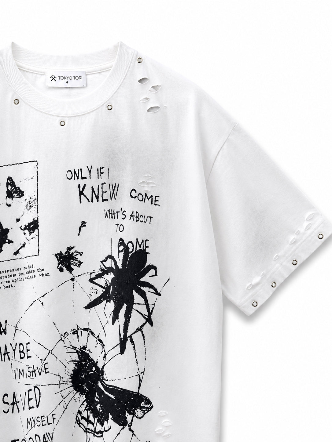 Shadow T-shirt: White