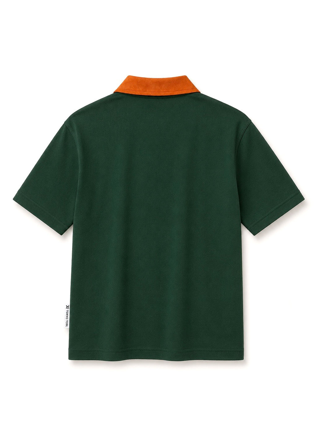 Zipper Oversized Polo T-shirt