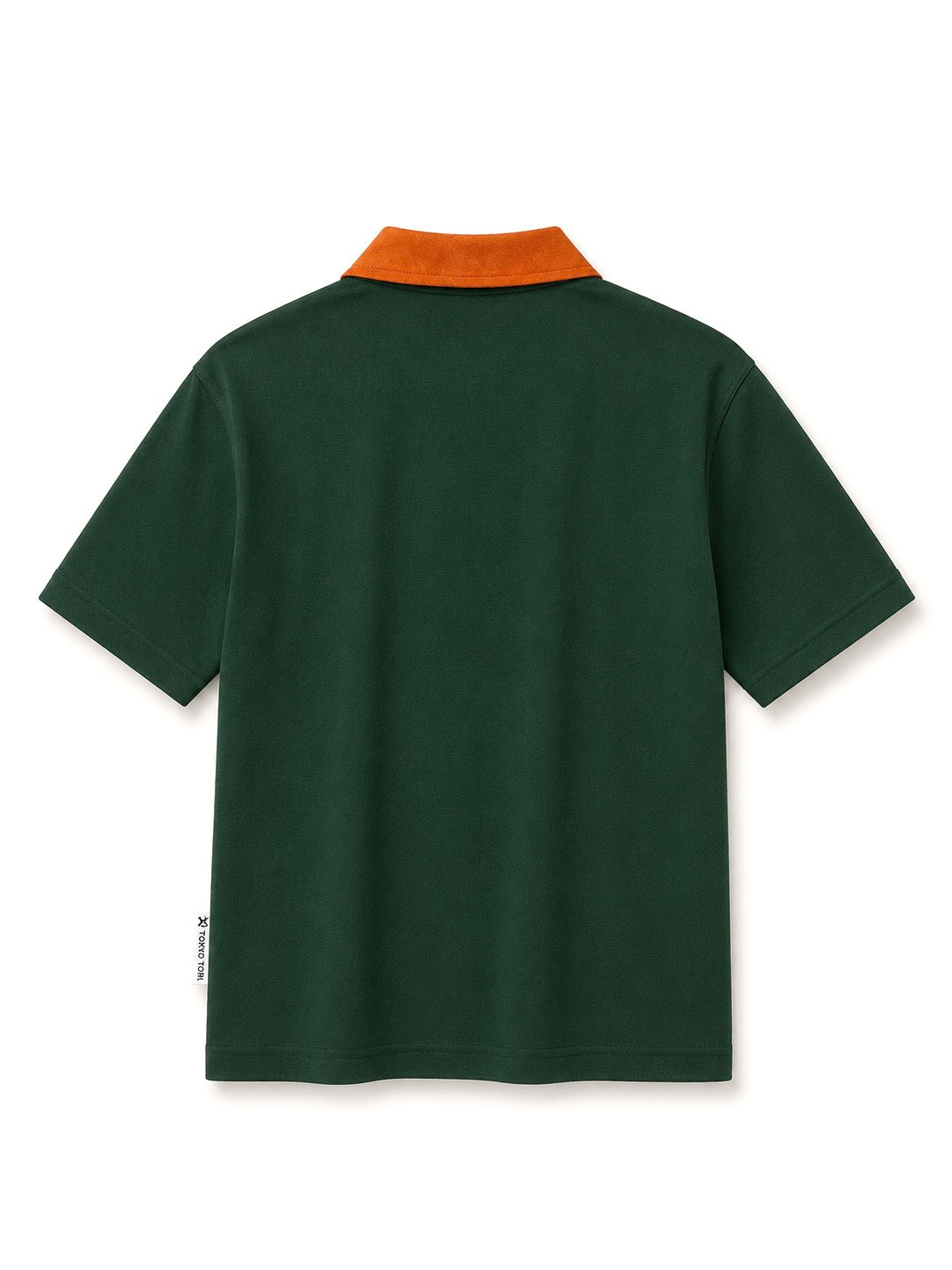 Zipper Oversized Polo T-shirt