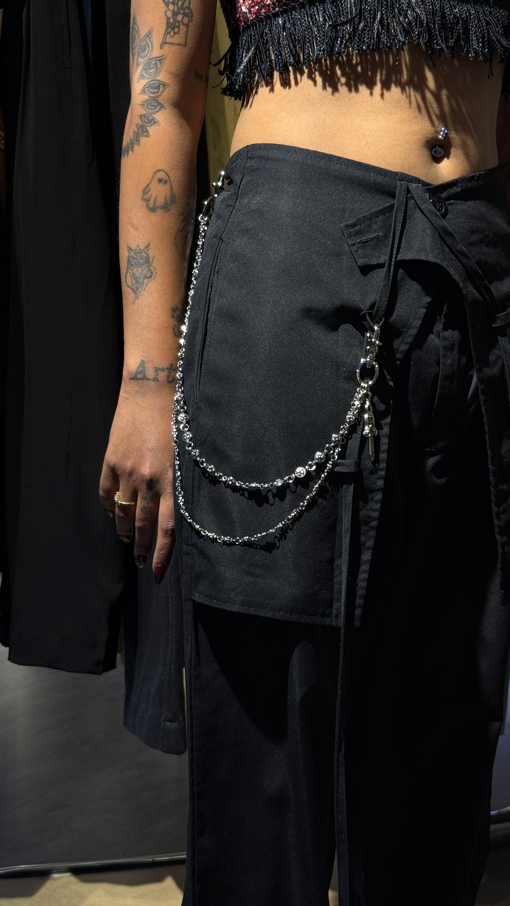 Chrome Denim Chain