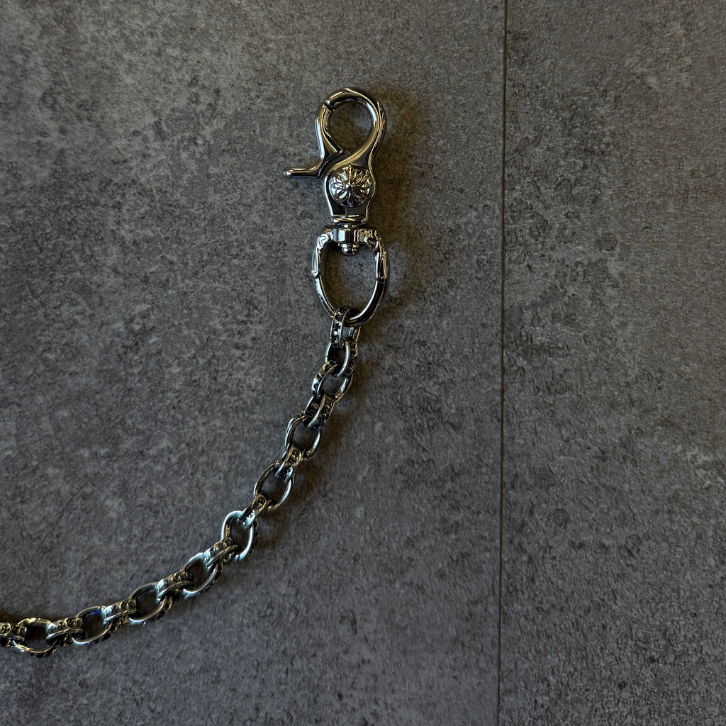 Chrome Single Layer Denim Chain