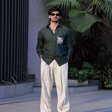 HARA KHADI SHIRT