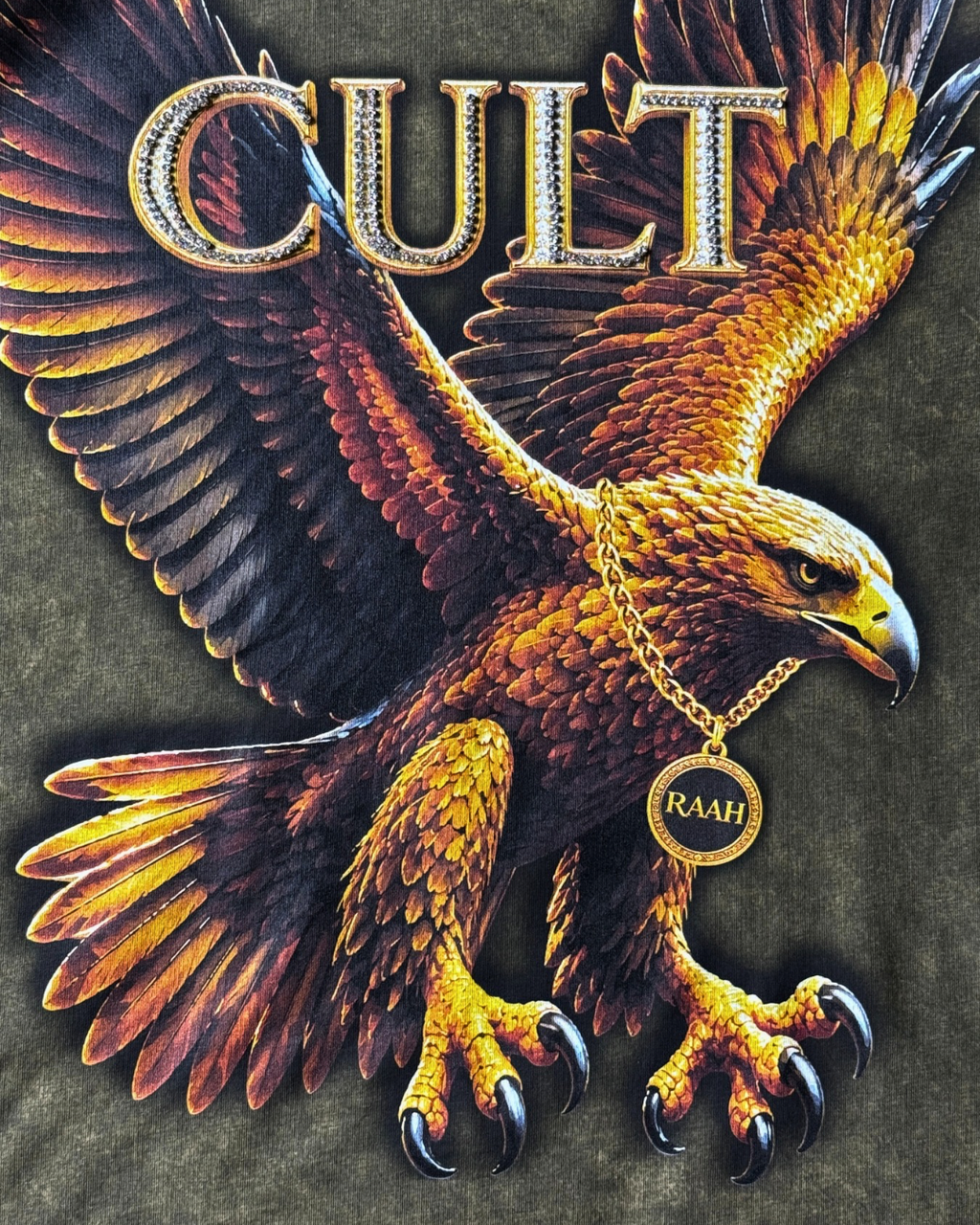 Olive Sky-hunt T-shirt