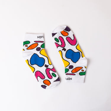 Colour Blast- Short Crew Socks