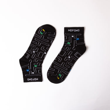 Pac Man- Short Crew Socks