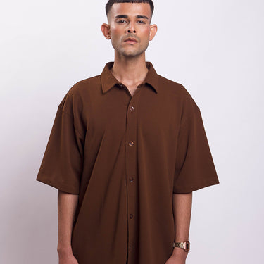 Solid Brown Shirt