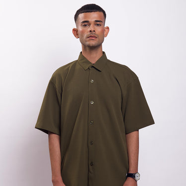 Solid Olive Shirt