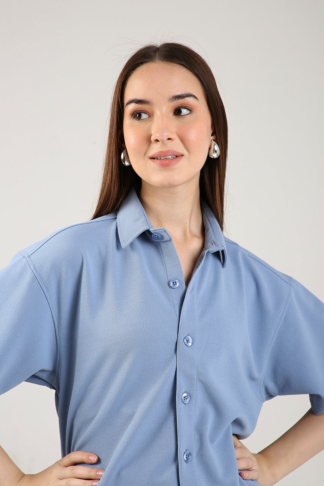 Solid Light Blue Unisex Shirt