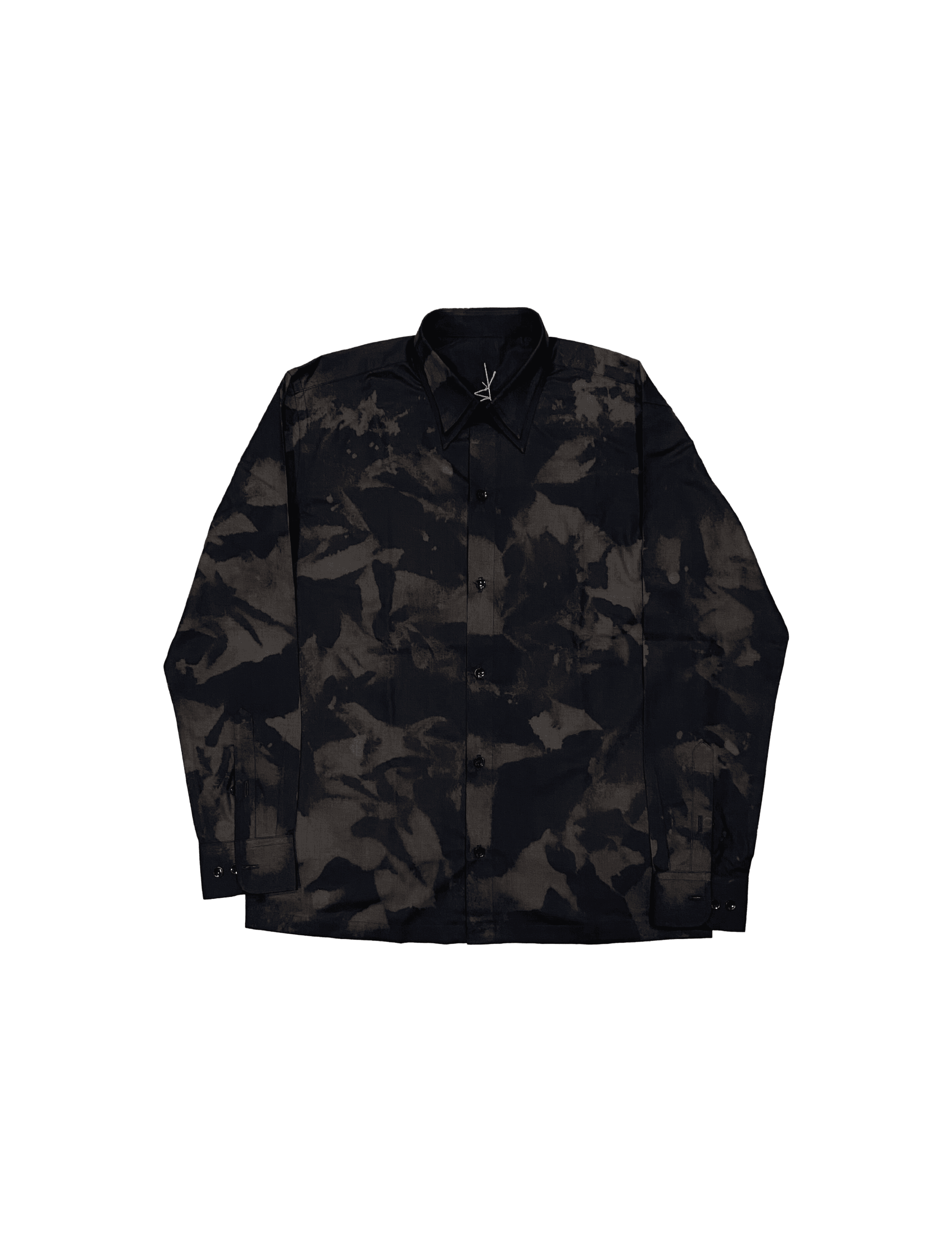DOUBLE COLLAR ABSTRACT SHIRT - ProjektStreet®