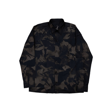 DOUBLE COLLAR ABSTRACT SHIRT