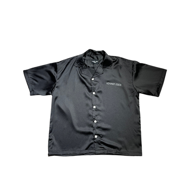 Black Satin Shirt